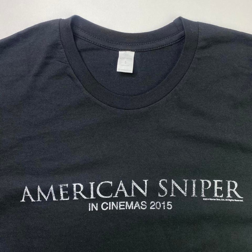 America Sniper movie promo shirt